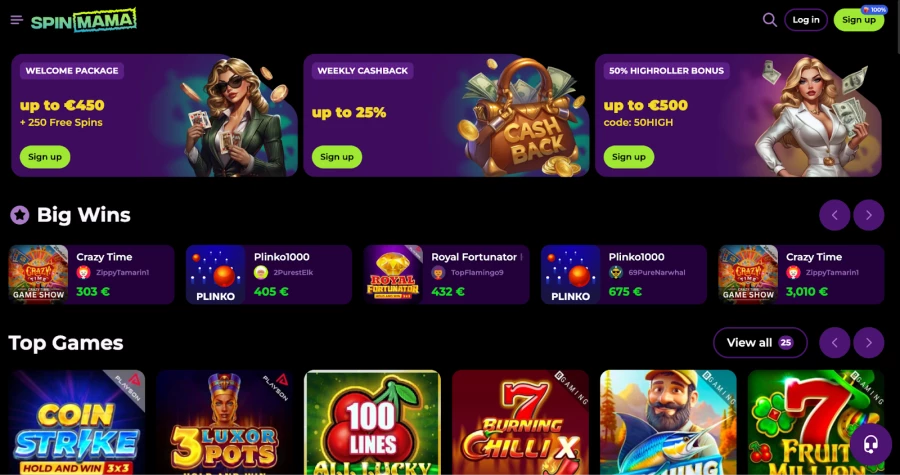 Spinmama casino